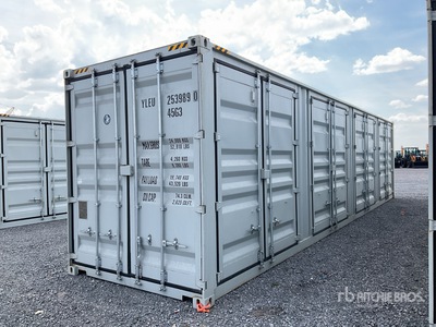 2026 40 ft High Cube Multi-Door 40 Ft One-Way High Cube Contenedor de almacenamiento (Unused)
