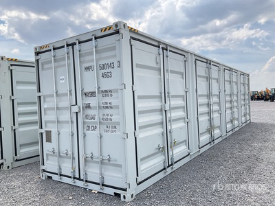 2026 40 ft High Cube Multi-Door 40 Ft One-Way High Cube Contenedor de almacenamiento