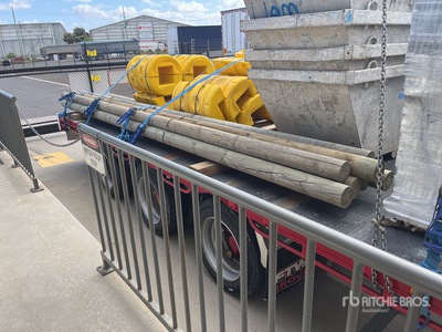 wooden pole Varios. Industrial