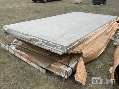(10) 6' x 4' x 1" Aluminum Plates & (5) 10’ x 4’ x ½” Metal Plates