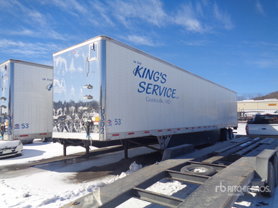 2017 Utility VS2DX 53 ft x 102 in T/A Remolque de furgoneta