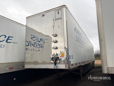 2017 Utility VS2DX 53 ft x 102 in T/A Van Trailer