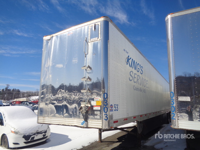 2017 Utility VS2DX 53 ft x 102 in T/A Remolque de furgoneta