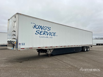 2017 Utility VS2DX 53 ft x 102 in T/A Van Trailer