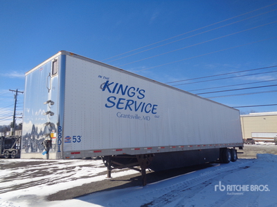 2018 Utility VS2DX 53 ft x 102 in T/A Remolque de furgoneta