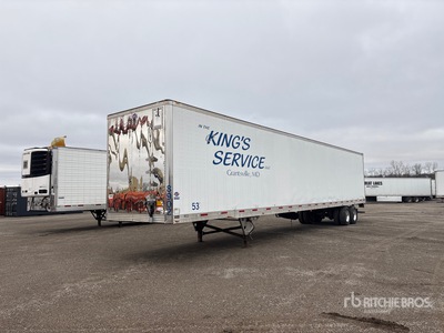 2016 Utility 4000D-X 53 ft x 102 in T/A Van Trailer