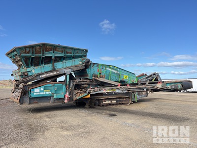 2014 Powerscreen Warrior 2400 Tracked Scalping Screen Plant