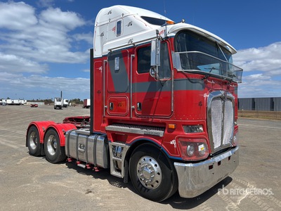 2017 Kenworth K200 Aerodyne 6x4 T/A Sleeper Truck Tractor