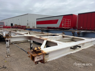2000 Freighter 7.4 m Tri/A B-Double Lead Section Container Trailer