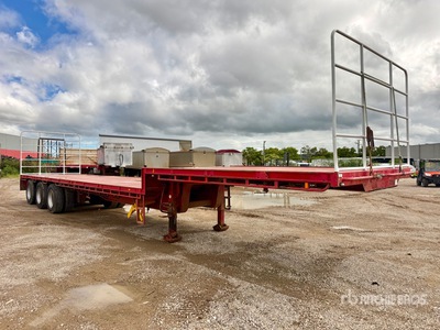 2009 CIMC 13.6 m Tri/A Step Deck Trailer