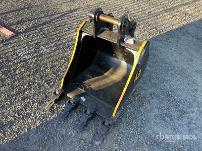 2025 Aussie Buckets 400 mm Q/C Digging Excavator Bucket - Fits HX17A-Z Hyundai (Unused)