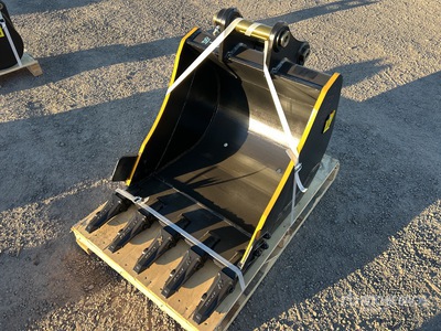 2025 Aussie Buckets 600 mm Q/C Digging Excavator Bucket - Fits Hitachi ZX55U-6 (Unused)