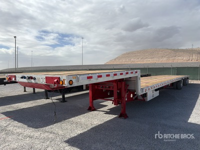 2011 Doonan 53 ft T/A Spread Axle Step Deck Trailer