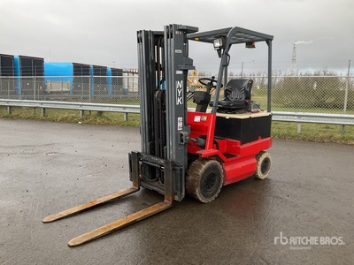2001 NICHIYU FB25P-67BC-470M Electric Forklift