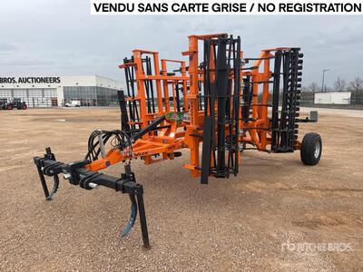 2022 Ma/Ag Cultiflex CTFX R 40/2Q RK 4 m Semi-Mount Preparateur De Sol (Non Utilise) Cultivator (Unused)