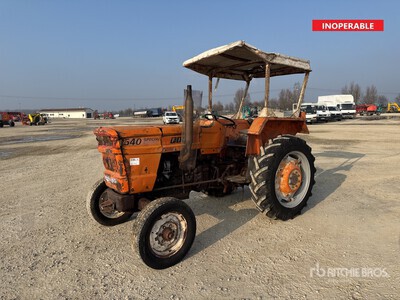 1985 Fiat 540 2WD Tractor (Inoperable)