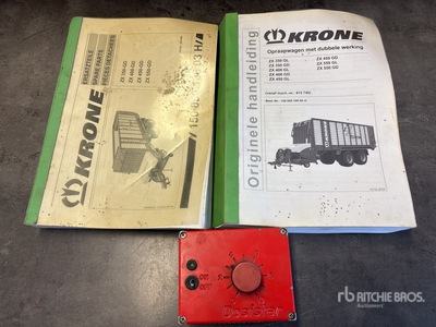 Krone ZX 450 GD Chariot d'ensilage