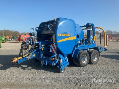 2015 Goeweil G5040 G1 F125 T/A Presse à balles combinée enrubanneuse