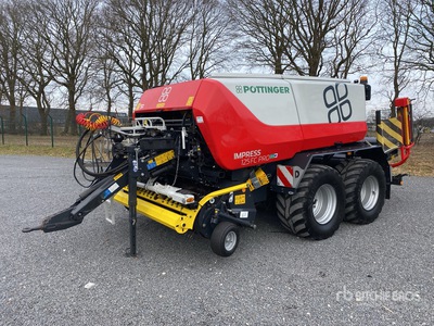 2019 Poettinger Impress 125FC Pro Envolvedora combinada