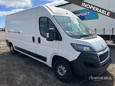 2020 Peugeot Boxer X250 HD Cargo Van (Inoperable)