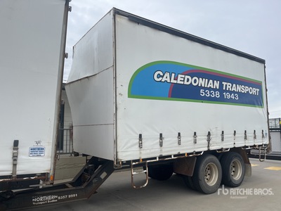 Northern Transport Bodies Build Bogie/A Curtain Side Trailer