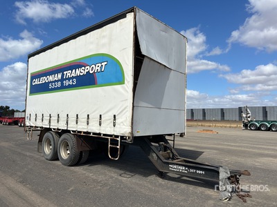 2005 Northern Transport Bodies Build 6.2 m Pig Curtain Side Trailer