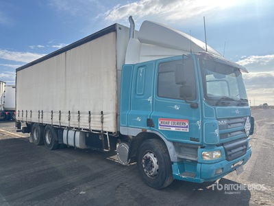2005 DAF CF75.310 6x4 Curtain Side Truck