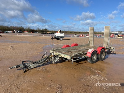 Hubiere TPG352R T/A Remorque 2 Essieux Equipment Trailer