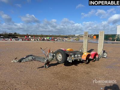 2016 Hubiere H212L14CF T/A Remorque 2 Essieux Equipment Trailer (Inoperable)