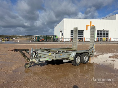 Hubiere H212L14CF T/A Remorque 2 Essieux Equipment Trailer