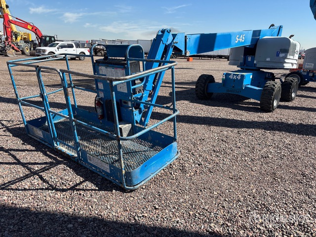2016 Genie S45 4WD Diesel Telescopic Boom Lift | Ritchie Bros. Auctioneers
