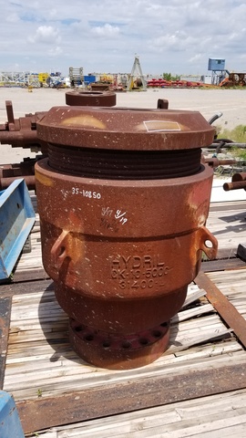 Hydril 11" 5M X 10M Btm Studded Top Gk Annular Bop Nabors Hydril 11" 5M X 10M Btm Studded Top Gk Annular Bop Nabors