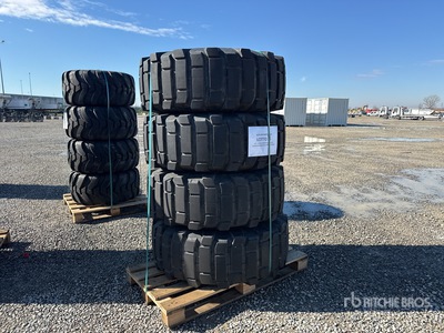 Quantity of (4) Bandenmarken 500/70-R22.5 RL Silex HBI اطارات