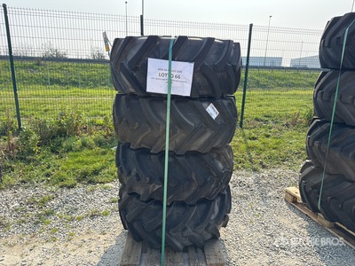 Quantity of (4) Mitas 405/70-24 14PR MPT-01 Foam-filled Koła