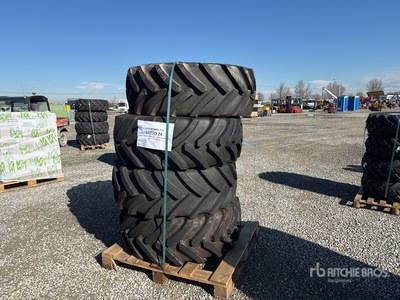 Quantity of (4) Mitas 460/70R24 IND(17.LR24)159 A8 MITAS profilo TI 22 اطارات