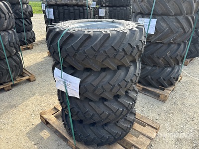 Quantity of (4) 12.0/75-18 12PR (R106) Wheels