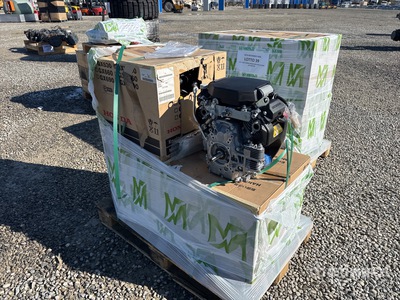 Quantity of (4) Honda GX630 QXF4 SING.15,5kW 12V Motore (Unused)