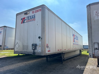 2022 Wabash DVLSHPC 53 ft x 102 in T/A Van Trailer