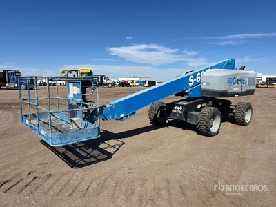 2016 Genie S60X 4WD Diesel Telescopic Boom Lift