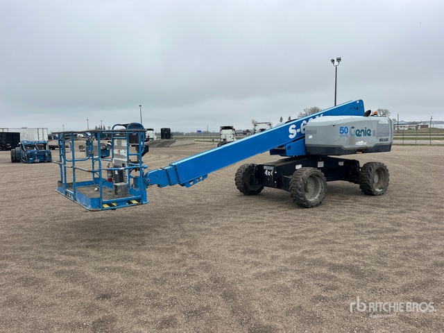 2016 Genie S60X 4WD Diesel Telescopic Boom Lift | Ritchie Bros. Auctioneers