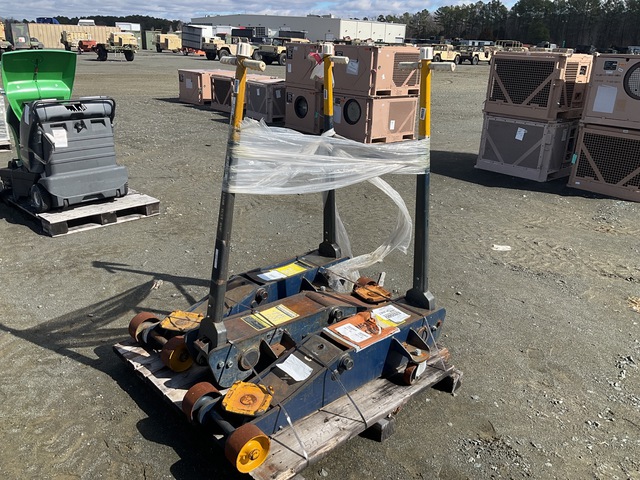 (3) Hein-Werner 10-Ton Automotive Jacks