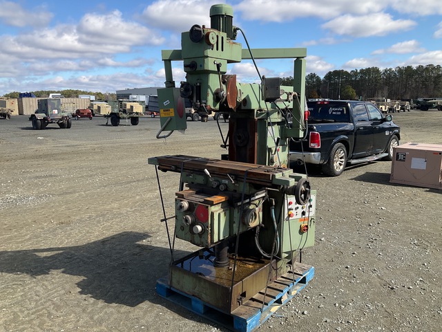 Deber US 120 Swivel Head Ram Type Milling Machine