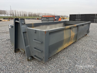 HSP 600/100 Hook-Lift 14m3 Conteneur à déchets