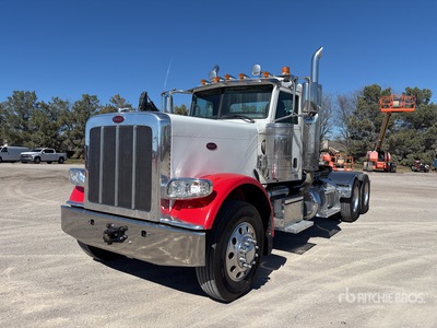 2020 Peterbilt 389 6x4 T/A Day Cab Truck Tractor