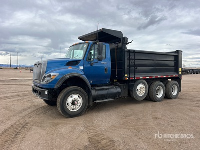 2008 International 7600 8x4 Tri/A Dump Truck