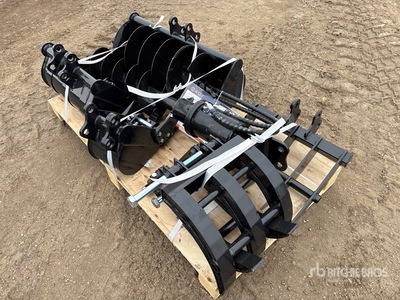 Quantity of (9) 2026 AGT 12EX-ATA Mini Excavator Attachments (Unused)