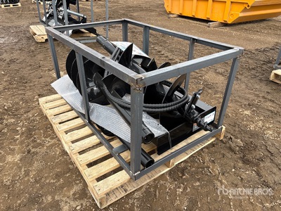 2026 Mower King SSECAG-Y Skid Steer Auger (Unused)