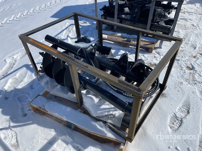 2026 Mower King SSECAG-Y Skid Steer Auger (Unused)