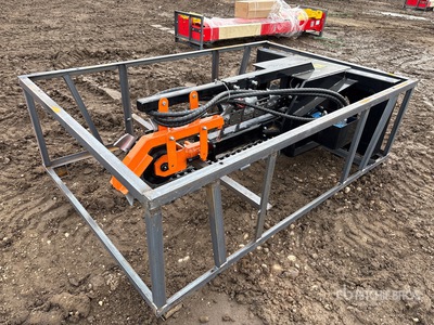 2026 Mower King ECSSCT72 42 in Skid Steer Trencher (Unused)