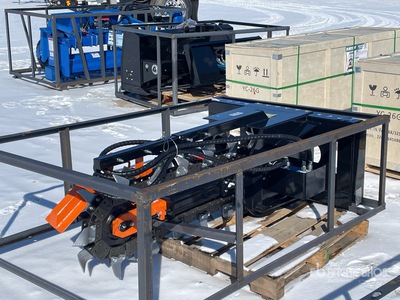 2026 Mower King ECSSCT72 52 in Skid Steer Trencher (Unused)